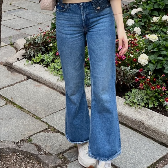 Zara Denim - Zara The Zia Flare Women's Blue Jeans